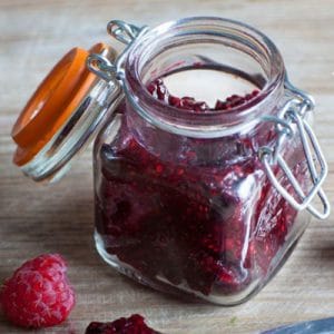 Raspberry Chia Seed Jam – Refined Sugar Free