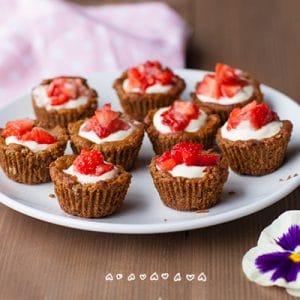 Healthy Strawberry Tarts