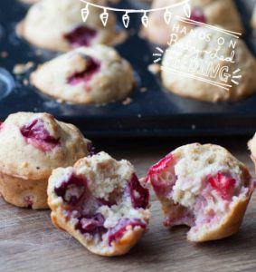 Healthy Cranberry and Orange Muffins