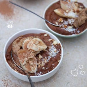 Peanut Butter & Sweet Potato Chocolate Mousse