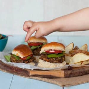 Baby Veggie Burgers – Updated Recipe from The Baby-Led Feeding Cookbook