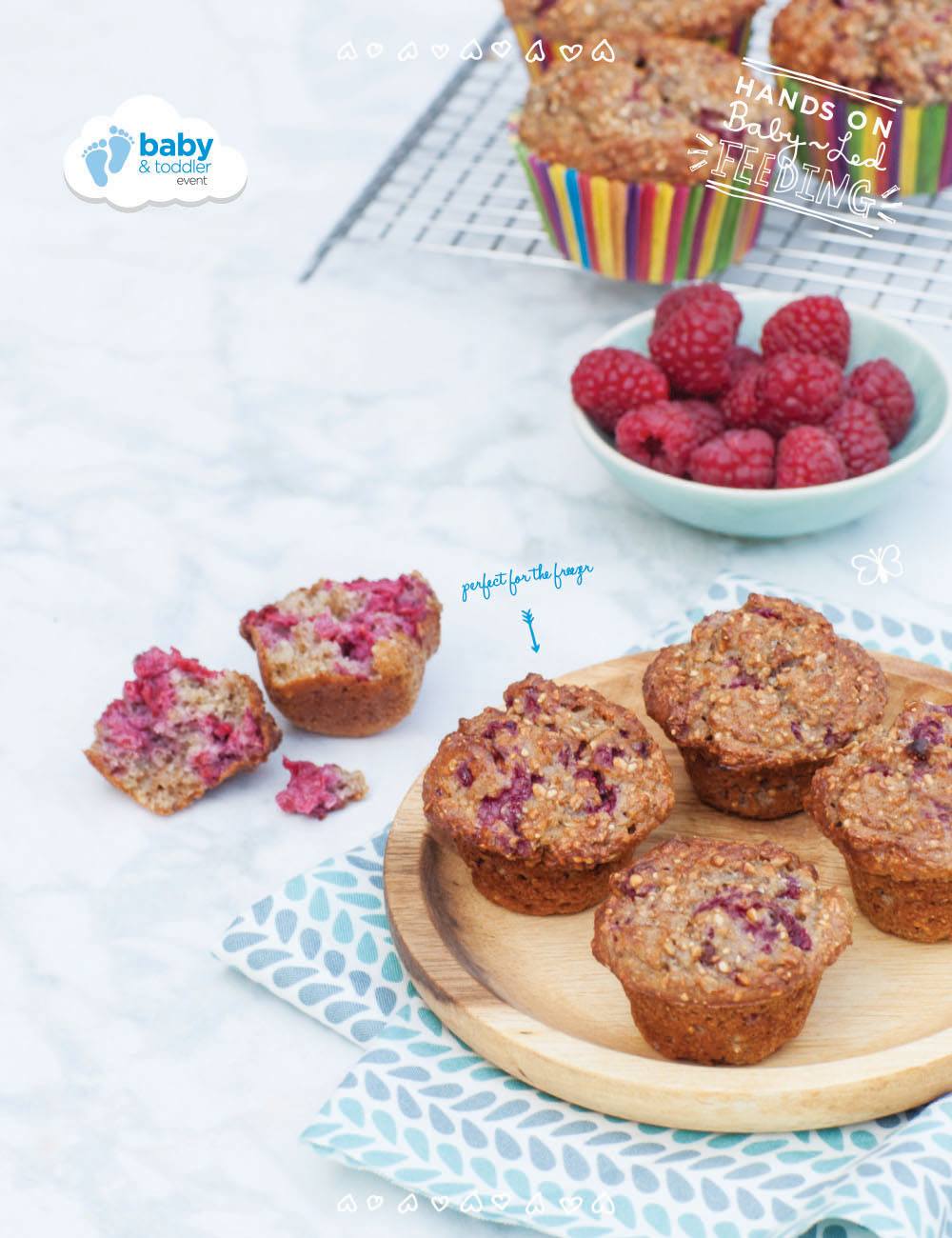 Baby Led Feeding and Dunnes Stores Healthy Breakfast Muffins. Recipe image for recipe page. A deliciously healthy, yummy breakfast for baby led weaning. This baby led weaning recipe is easy to make and so nutritious, refined sugar free treat packed with goodness.