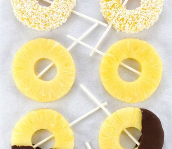 25 Healthy Treat Recipes for Babies, Toddlers and Kids. PINEAPPLE ICE POPS - 4 WAYS from Eats Amazing. Healthy low sugar treats for babies, toddlers & kids. These healthy treat recipe for children will get them eating better in no time.Perfect from 6 months. These delicious baby treat recipe are easy to make and are soft for little hands.