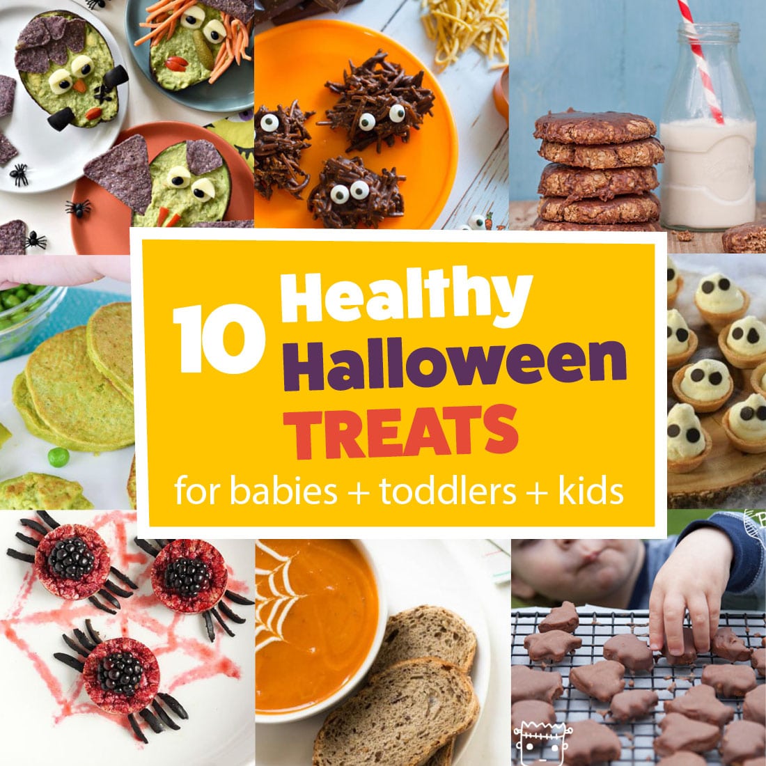 10 healthy Halloween Treats to Make Right Now - Baby Led Feeding