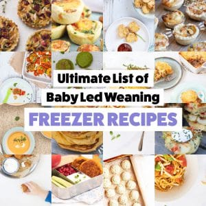 Freezer Tips: Baby Led Weaning