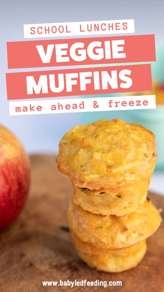 Baby Led weaning muffins Veggie and Fruit Muffins