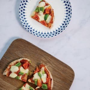 10 Minute Wholemeal Pizza Wraps