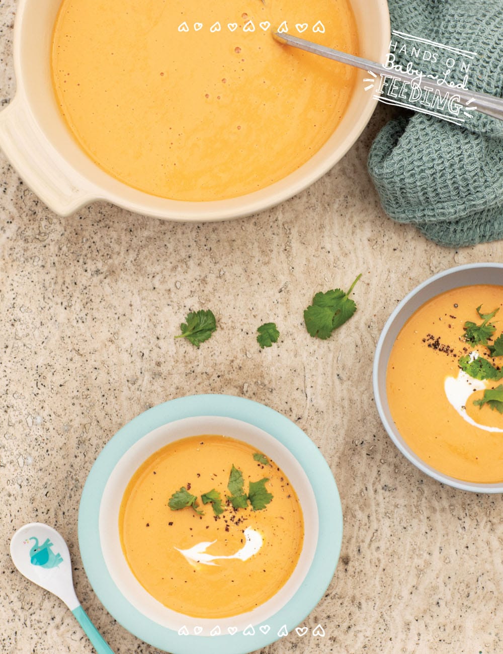Baby Led Feeding Recipe Curried Butternut Squash Soup 1