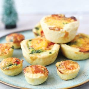 Mini Baby-Friendly Quiches - Baby Led Weaning Finger Food
