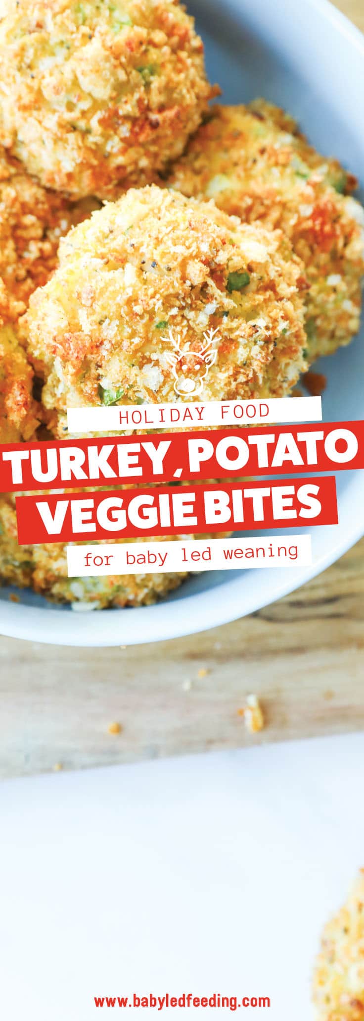Baby Led Feeding Turkey and Potato Bites Pinterest