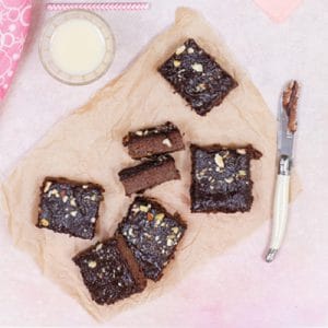 Courgette Healthy Brownies