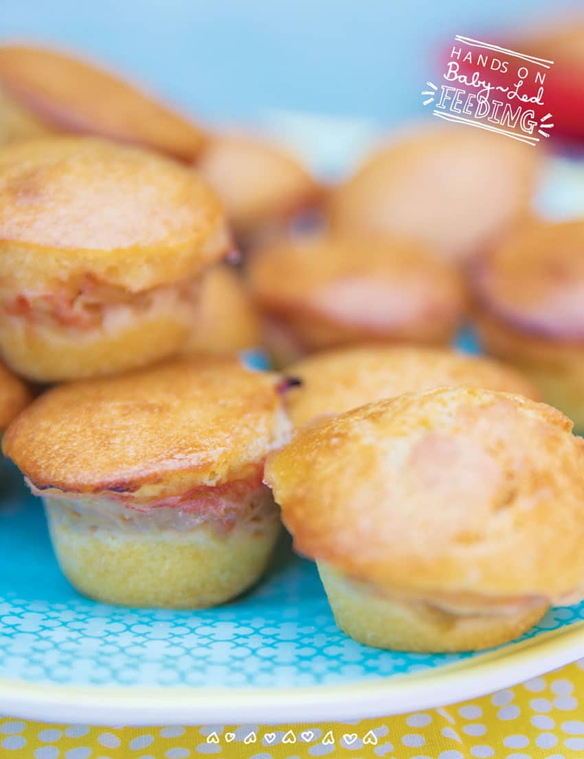 Baby-Led-Weaning-Muffins-Rhubarb-Sponge-Cake-Bites-Recipe-Images6
