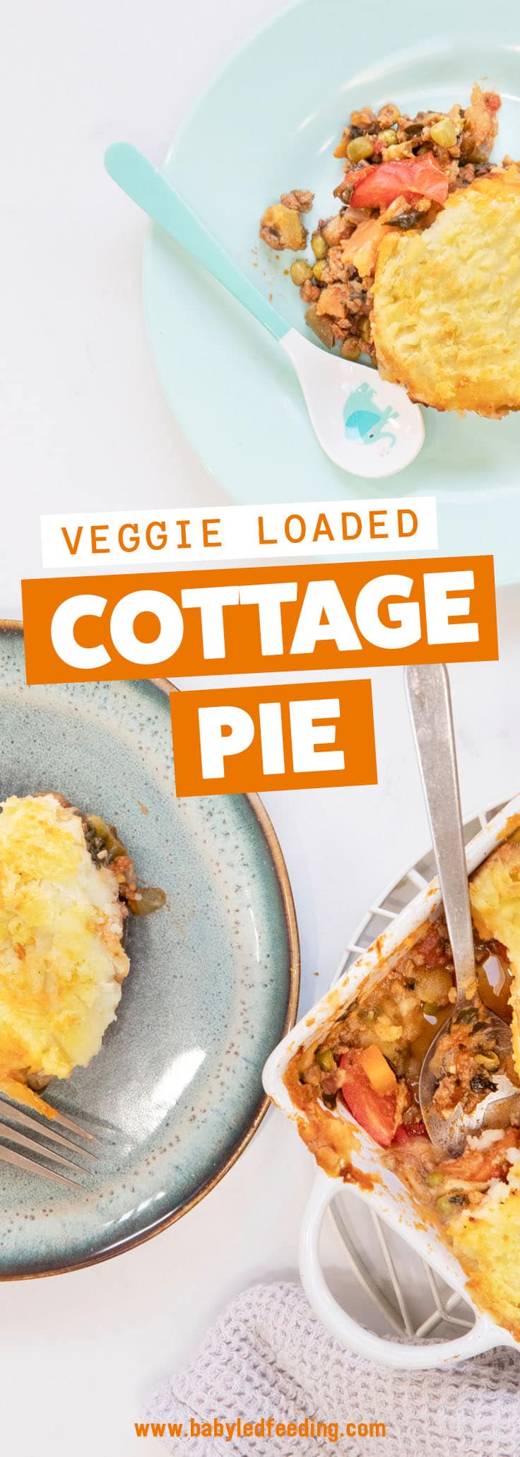 Veggie Loaded Cottage Pie for baby led weaning Pinterest