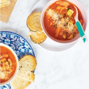 Baby Friendly Minestrone Soup