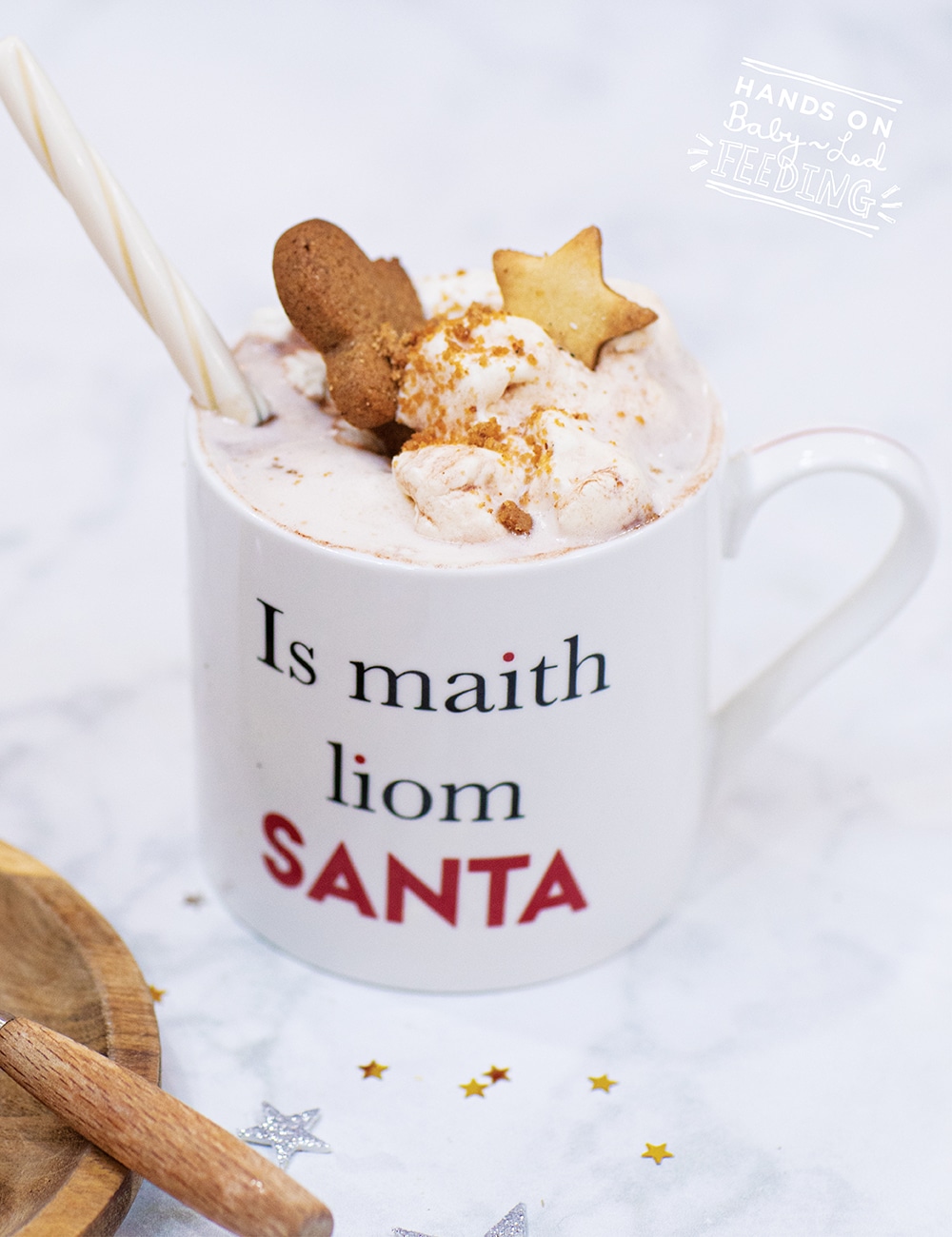 Baby Led Feeding Gingerbread Hot Chocolate Recipe Images2