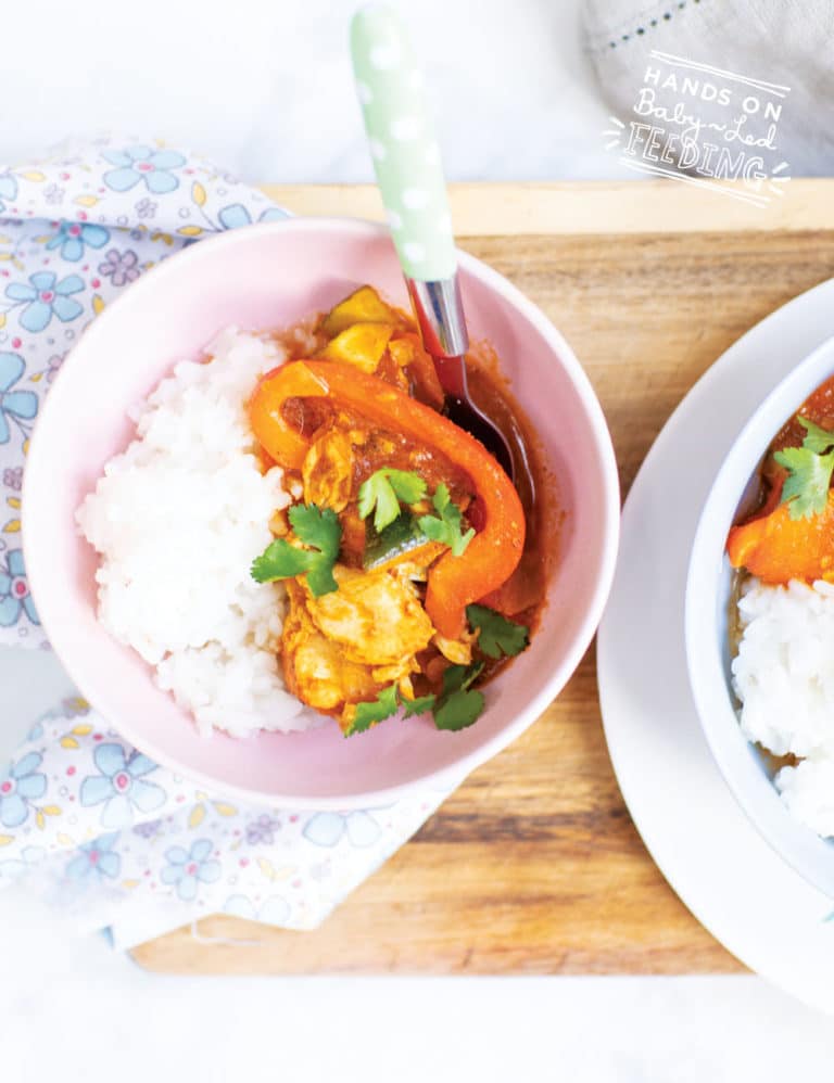 Kid Friendly Fish Balti Curry