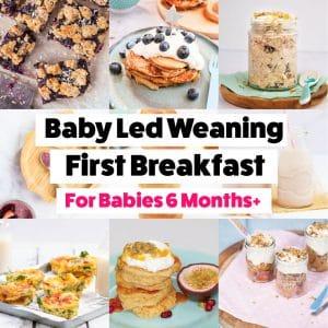 Baby Led Weaning Breakfast Ideas Babies 6 Months+