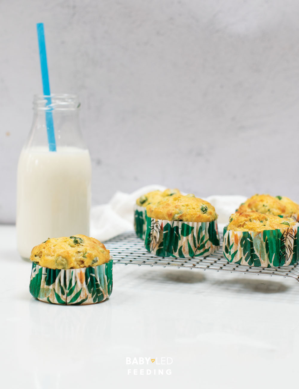 The BEST Vegetable Savory Muffins for baby led weaning Baby Led Feeding