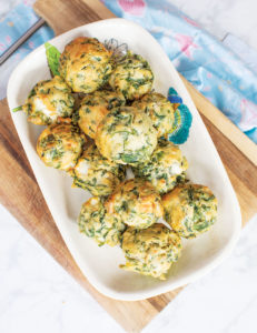 Baby Led Feeding Spinach and Goat Cheese Muffins4