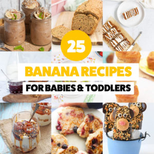 25 Banana Inspired Recipes For your Kids