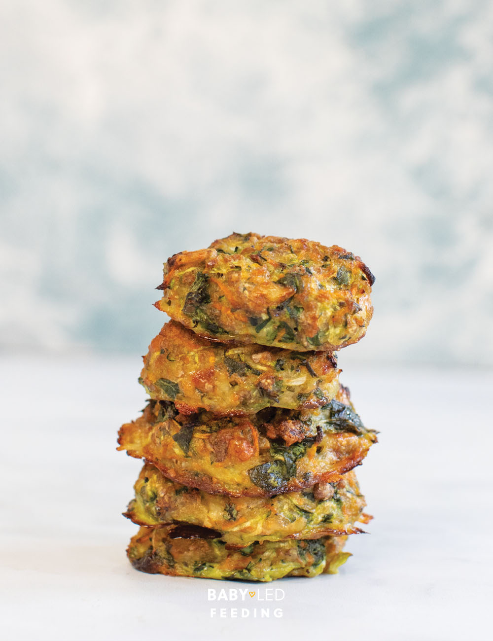 Veggie Nuggets for Baby Led Weaning Stacked