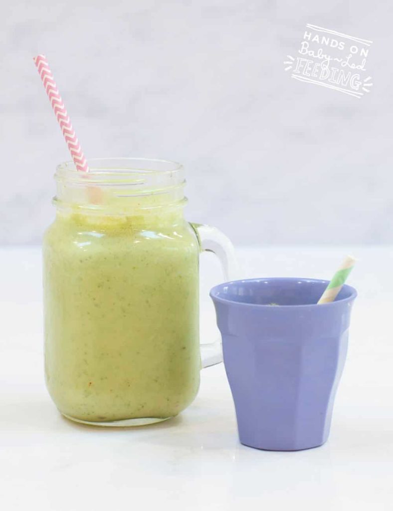 Smoothie breakfast for toddlers - Green Smoothie
