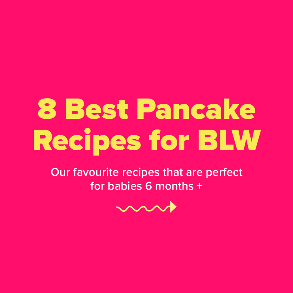 Pancake Recipes for BLW Blog Image
