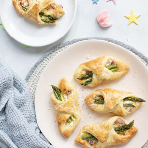 Asparagus and Cheese Pastries - Easy Finger Food for Babies