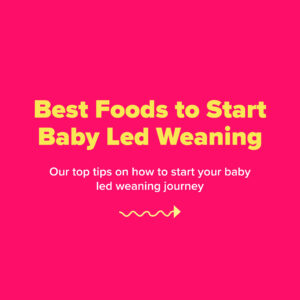 Best Foods to Start Baby Led Weaning