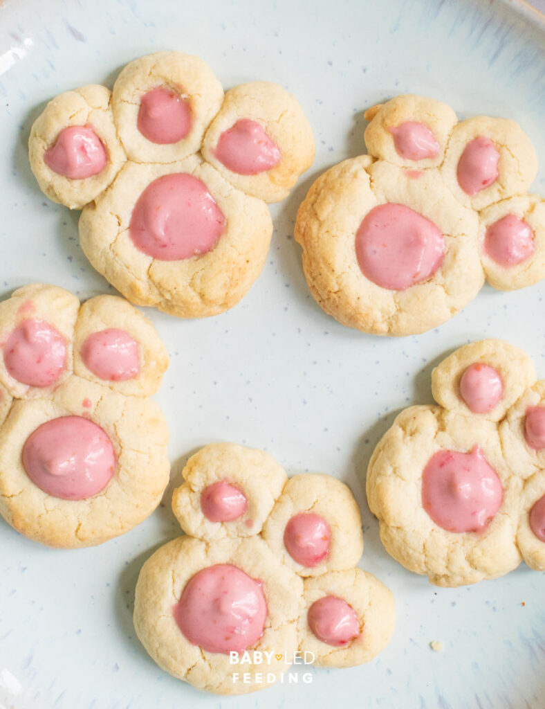 Bunny Paw Easter Cookies Recipe 2