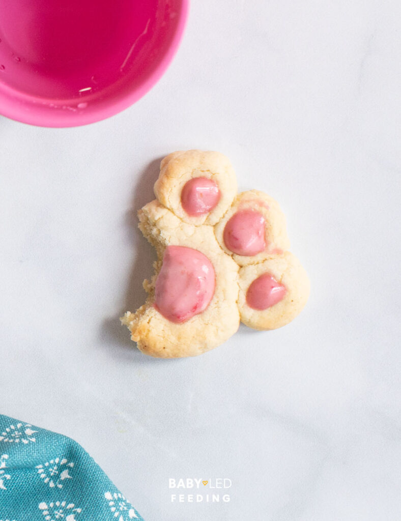 Bunny Paw Easter Cookies Recipe 3