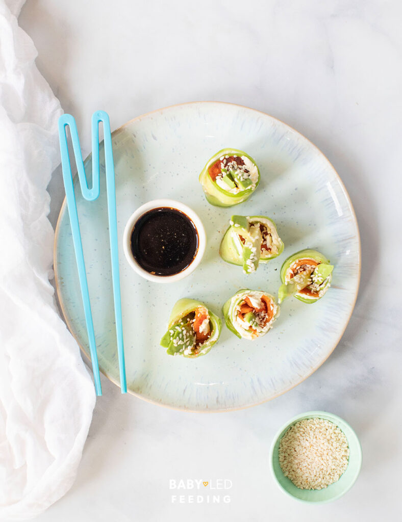 Cucumber Sushi for Toddlers Recipe 2