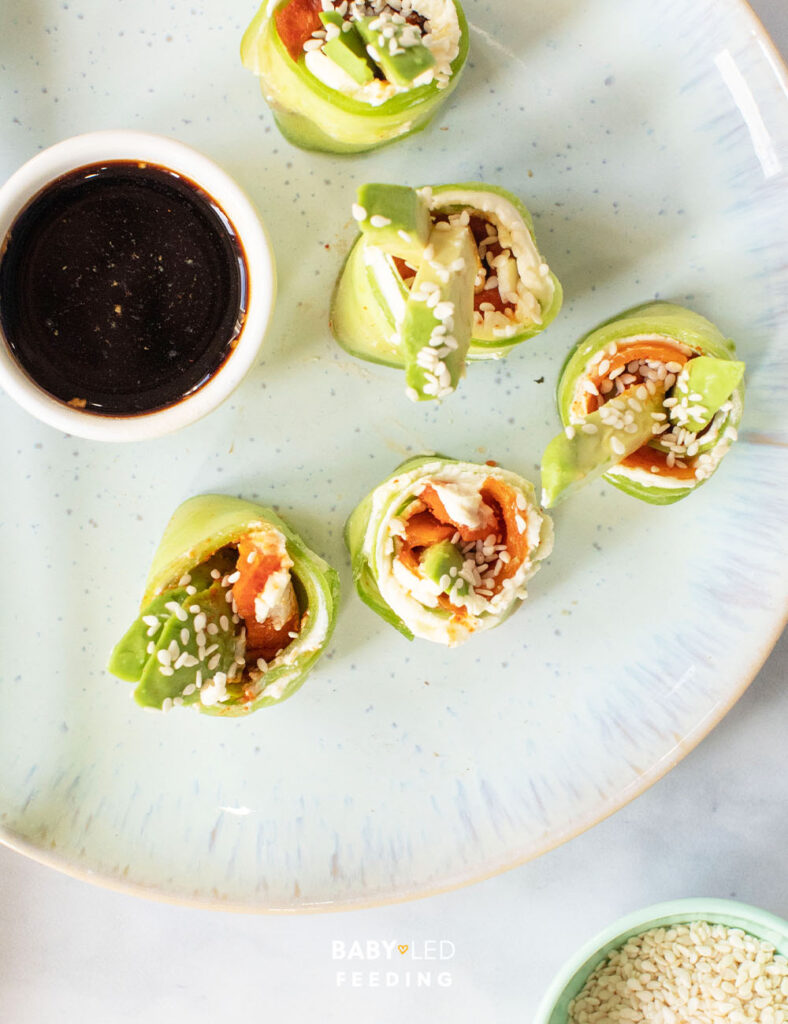 Cucumber Sushi for Toddlers Recipe 3