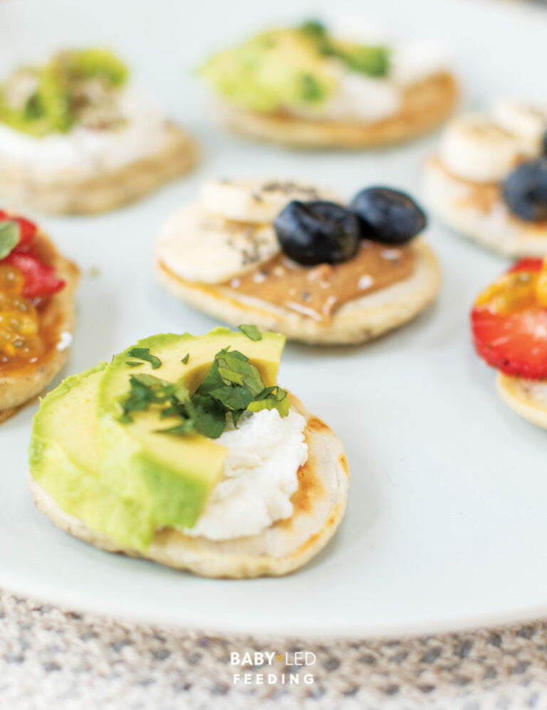 Dairy Free & Egg Free Pancakes for Baby Led Weaning Baby Led Feeding