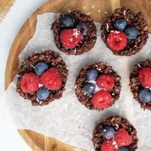 Quinoa & Seeds Chocolate Nests – Healthy Toddler Treats