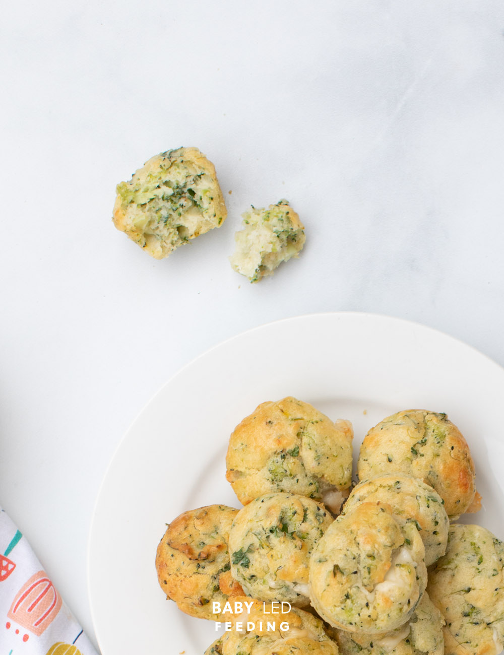 First Muffins for baby led weaning Broccoli and Cheesy Muffins Recipe 3